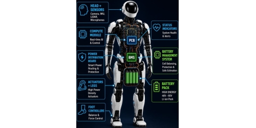 Návrh napájania a ochrany v robotickej elektronike