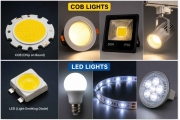 COB svetlo vs LED: Kľúčové rozdiely, jas, účinnosť a čo je lepšie?